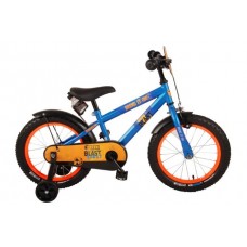 NERF Kinderfiets - Jongens - 16 inch - Satijn Blauw