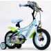 Bluey Kinderfiets 12 inch - Lichtblauw - Twee handremmen