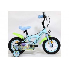 Bluey Kinderfiets 12 inch - Lichtblauw - Twee handremmen Bluey Kinderfiets 12 inch - Lichtblauw - Twee handremmen