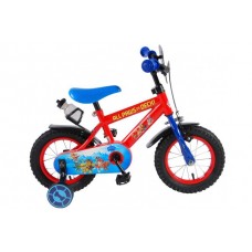 Paw Patrol Kinderfiets - Jongens - 12 inch - Rood/Blauw