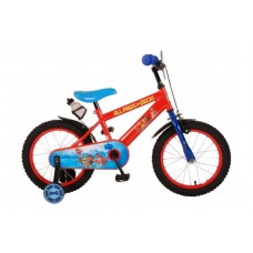 Paw Patrol Kinderfiets - Jongens - 16 inch - Rood Blauw