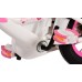 Volare Ashley Kinderfiets - Meisjes - 12 inch - Wit - Twee handremmen