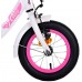 Volare Ashley Kinderfiets - Meisjes - 12 inch - Wit