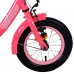 Volare Ashley Kinderfiets - Meisjes - 12 inch - Rood/Roze