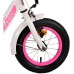Volare Ashley Kinderfiets - Meisjes - 12 inch - Wit - Twee handremmen