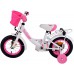Volare Ashley Kinderfiets - Meisjes - 12 inch - Wit