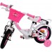 Volare Ashley Kinderfiets - Meisjes - 12 inch - Wit