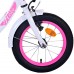 Volare Ashley Kinderfiets - Meisjes - 14 inch - Wit
