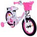 Volare Ashley Kinderfiets - Meisjes - 14 inch - Wit