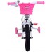 Volare Ashley Kinderfiets - Meisjes - 14 inch - Wit