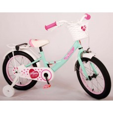 Volare Ashley Kinderfiets - Meisjes - 16 inch - Wit - Twee Handremmen