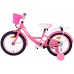 Volare Ashley Kinderfiets - Meisjes - 16 inch - Roze/Rood
