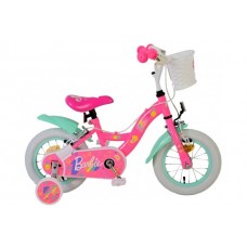 Barbie Kinderfiets - Meisjes - 12 inch - Roze - Twee Handremmen