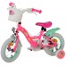 Barbie Kinderfiets - Meisjes - 12 inch - Roze - Twee Handremmen