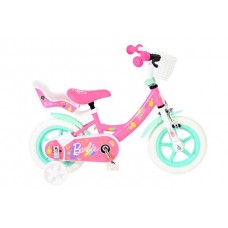 Barbie Kinderfiets - Meisjes - Mag Wheels - 12 inch - Roze Barbie Kinderfiets - Meisjes - Mag Wheels - 12 inch - Roze