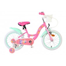 Barbie Kinderfiets - Meisjes - 16 inch - Roze Barbie Kinderfiets - Meisjes - 16 inch - Roze