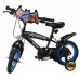 Batman Kinderfiets - Jongens - 12 inch - Zwart - Twee handremmen