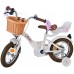 Volare Blossom Kinderfiets - Meisjes - 12 inch - Wit