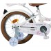 Volare Blossom Kinderfiets - Meisjes - 16 inch - Wit - Twee Handremmen