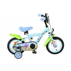 Bluey Kinderfiets - Uni- 12 inch - Blauw Bluey Kinderfiets - Uni- 12 inch - Blauw