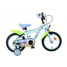 Bluey Kinderfiets - 14 inch - Lichtblauw - Twee handremmen Bluey Kinderfiets - 14 inch - Lichtblauw - Twee handremmen