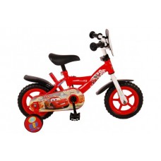 Disney Cars Kinderfiets - Jongens - 10 inch - Rood - Doortrapper