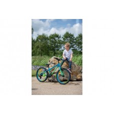 Volare Chrome Kinderfiets - Jongens - 18 inch - Blauw Groen- Twee handremmen