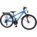 Volare Cross Kinderfiets - Jongens - 24 inch - Blauw - 18 versnellingen - Twee handremmen