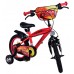 Disney Cars Kinderfiets - Jongens - 14 inch - Rood - Twee handremmen