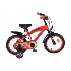 Disney Cars Kinderfiets - Jongens - 14 inch - Rood - Twee handremmen