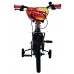 Disney Cars Kinderfiets - Jongens - 16 inch - Rood - Twee handremmen