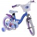 Disney Frozen 2 Kinderfiets - Meisjes - 14 inch - Blauw/Paars - Twee handremmen