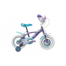 Disney Frozen 2 Kinderfiets - Meisjes - 12 inch - Blauw/Paars - Twee handremmen