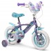 Disney Frozen 2 Kinderfiets - Meisjes - 12 inch - Blauw/Paars - Twee handremmen