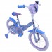 Disney Frozen 2 Kinderfiets - Meisjes - 16 inch - Blauw Paars Disney Frozen 2 Kinderfiets - Meisjes - 16 inch - Blauw Paars