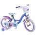 Disney Frozen 2 Kinderfiets - Meisjes - 16 inch - Blauw/Paars - Twee handremmen