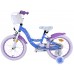 Disney Frozen 2 Kinderfiets - Meisjes - 16 inch - Blauw/Paars - Twee handremmen