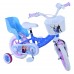 Disney Frozen Kinderfiets - Meisjes - 12 inch - Blauw