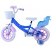 Disney Frozen Kinderfiets - Meisjes - 12 inch - Blauw
