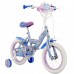 Disney Frozen 2 Kinderfiets - Meisjes - 14 inch - Blauw/Paars - Twee handremmen