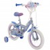Disney Frozen 2 Kinderfiets - Meisjes - 14 inch - Blauw/Paars - Twee handremmen