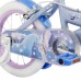 Disney Frozen 2 Kinderfiets - Meisjes - 14 inch - Blauw/Paars - Twee handremmen