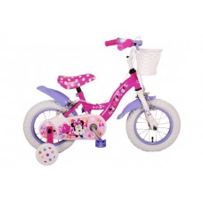 Disney Minnie Cutest Ever! Kinderfiets - Meisjes - 12 inch - Roze - Twee handremmen