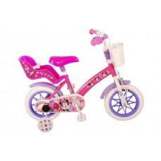 Disney Minnie Cutest Ever! Kinderfiets - Meiden - 12 inch - Roze - Doortrapper
