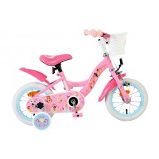 Magic Royals Kinderfiets - Meisjes - 12 inch - Roze Magic Royals Kinderfiets - Meisjes - 12 inch - Roze