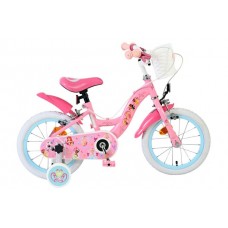 Disney Princess Kinderfiets - Meisjes - 14 inch - Roze - Twee handremmen