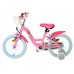 Magic Royals Kinderfiets - Meisjes - 16 inch - Roze - Twee Handremmen Magic Royals Kinderfiets - Meisjes - 16 inch - Roze - Twee Handremmen