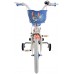 Disney Stitch Kinderfiets - Meisjes - 16 inch - Creme Koraal Blauw - Twee handremmen