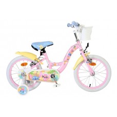 Disney Stitch Kinderfiets - Meisjes - 16 inch - Roze - Twee handremmen