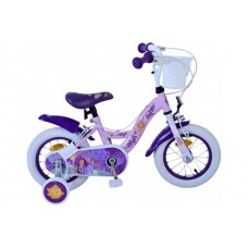 Disney Wish Kinderfiets - Meisjes - 12 inch - Paars - Twee Handremmen